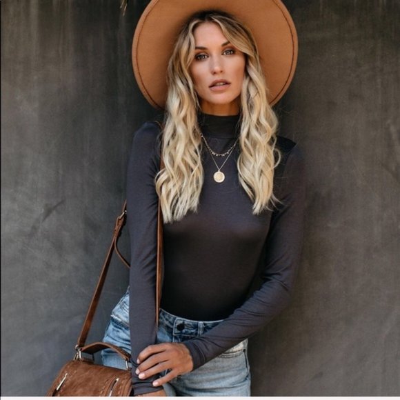 Vici Tops - DAY TO DAY KNIT TURTLE NECK VICI// BY TOGETHER